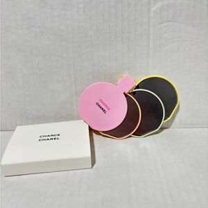 CHANEL Chance Perfume Bottle Mirrors - Pink, Black, Yellow, Orange